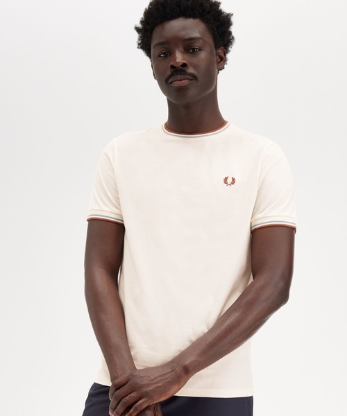 フレッドペリー Twin Tipped T-Shirt ◇FRED PERRY（フレッドペリー）Twin Tipped T－Shirt（Tシャツ