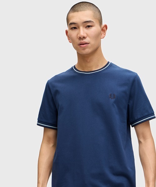 フレッドペリー　ツインティップド Tシャツ Mサイズ　新品未使用 FRED PERRY＞ツインティップ Tシャツ（Tシャツ/カットソー