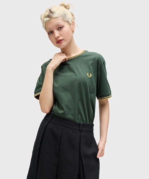 FRED PERRY フレッドペリー　Twin Tipped T-Shirt M M12]FRED PERRY(フレッドペリー) TWIN TIPPED FRED PERRY SHIRT