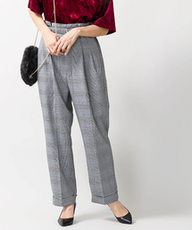 WEGO | WEGO/レトロチェックペグトップパンツ(その他パンツ)