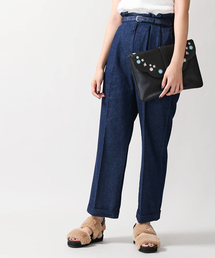 WEGO | WEGO/レトロチェックペグトップパンツ(その他パンツ)