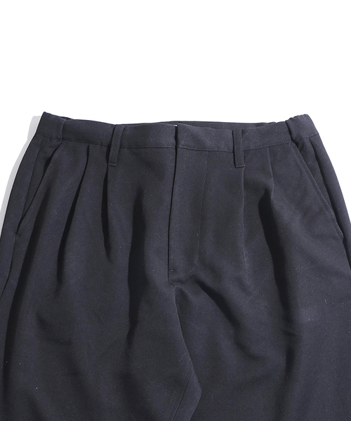 WEGO（ウィゴー）の「WEGO/ストレッチウィンターワイドスラックス（スラックス・メンズ・ブラウン系その他/ブラック/ダークグレー/キャメル・LARGE/MEDIUM/SMALL）」の21枚目の写真