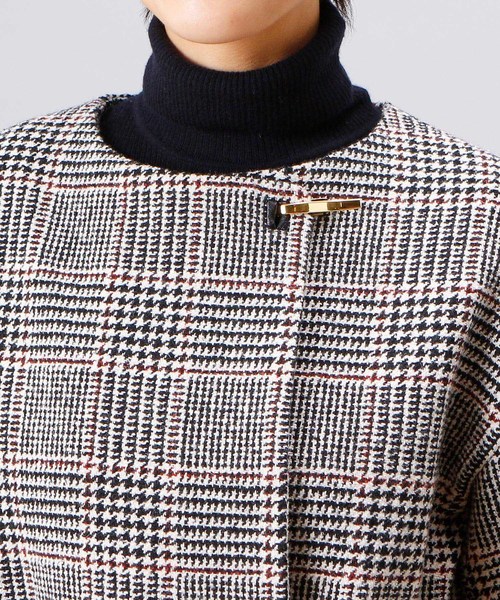 RIVE DROITE（リヴドロワ）の「グレンチェックカナグノーカラーコート（その他アウター・レディース・その他20・FREE）」の9枚目の写真