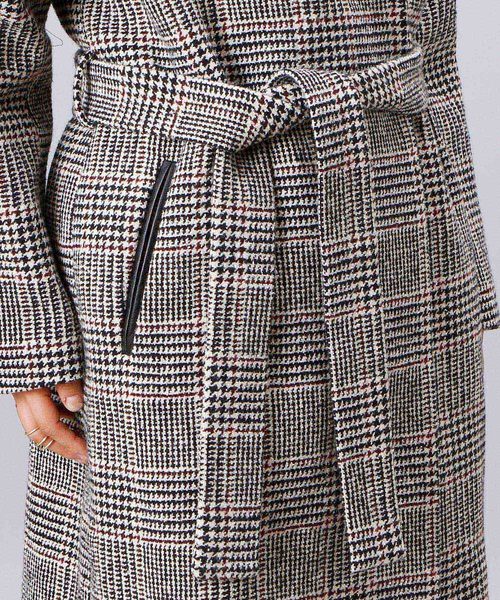 RIVE DROITE（リヴドロワ）の「グレンチェックカナグノーカラーコート（その他アウター・レディース・その他20・FREE）」の12枚目の写真