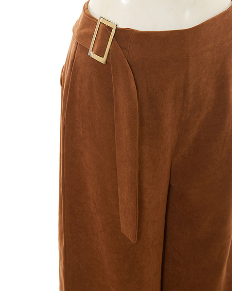 fifth(フィフス)の「サイドベルトワイドパンツ(その他パンツ・レディース・ブラック/ブラウン/カーキ・SMALL/MEDIUM)」の7枚目の写真