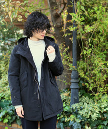 quadro×hippocampus パーカーコート