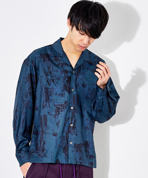 STUDIOUS - RITO / ビッグシルエットシャツ【期間限定価格】 オールシーズン着用可能】WEB限定 WORSTEX LONG SLEEVE SHIRT