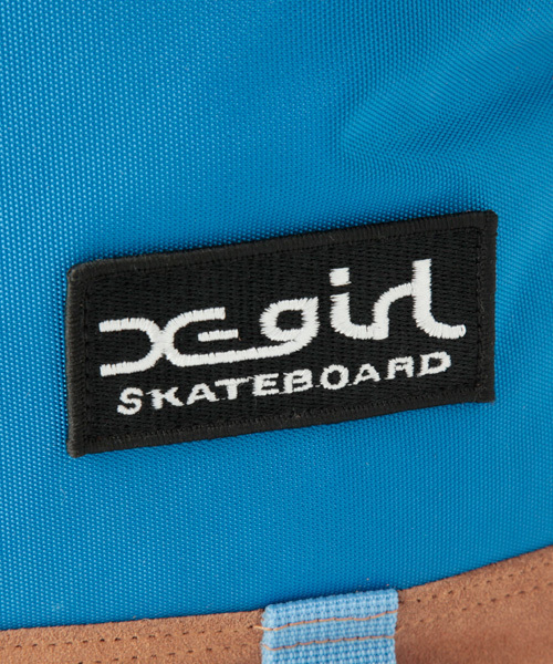X-girl(エックスガール)の「GO FES BACKPACK(バックパック/リュック・レディース・ブラック/レッド/パープル/ブルー・ONE SIZE)」の12枚目の写真