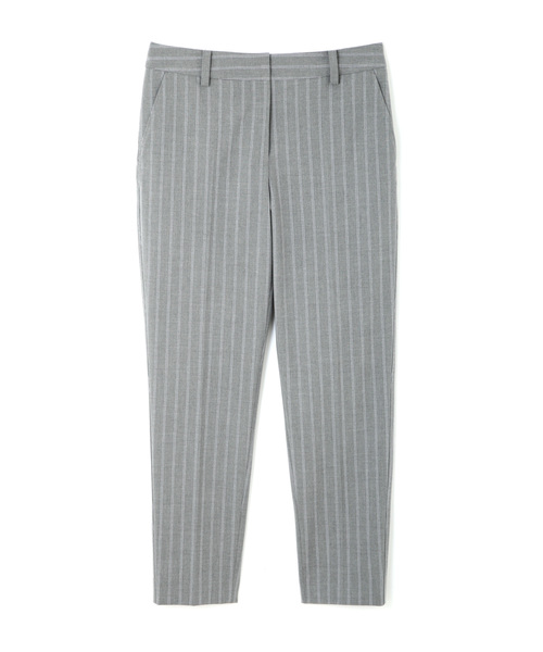 NATURAL BEAUTY BASIC（ナチュラルビューティーベーシック）の「〈ウォッシャブル・防シワ〉イージーケアテーパードパンツ（その他パンツ・レディース・ブラック/グレー系その他/ダークネイビー・LARGE/MEDIUM/SMALL/X-SMALL）」の11枚目の写真