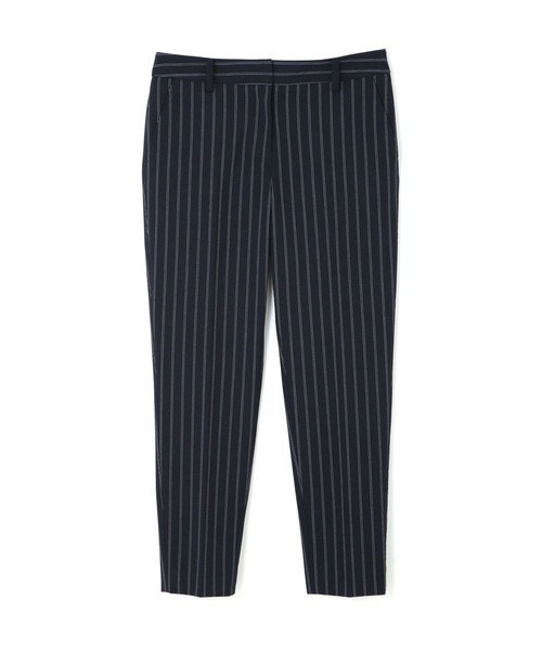 NATURAL BEAUTY BASIC（ナチュラルビューティーベーシック）の「〈ウォッシャブル・防シワ〉イージーケアテーパードパンツ（その他パンツ・レディース・ブラック/グレー系その他/ダークネイビー・LARGE/MEDIUM/SMALL/X-SMALL）」の8枚目の写真