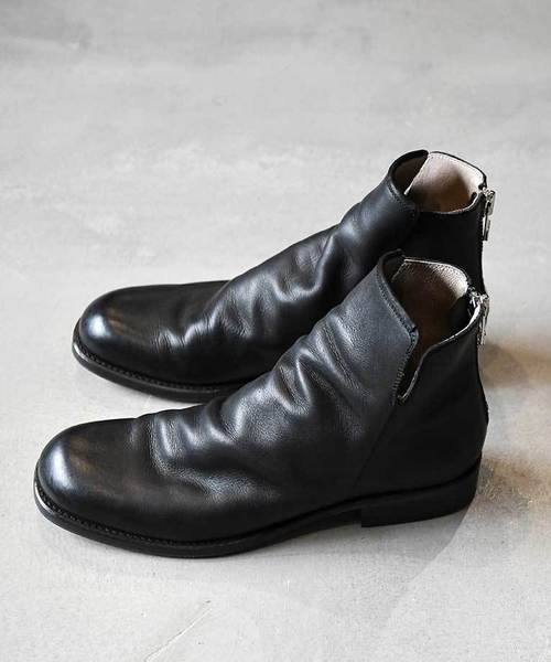 EARLE（アール）の「【EARLE】Back zip boots（ブーツ）」 - WEAR