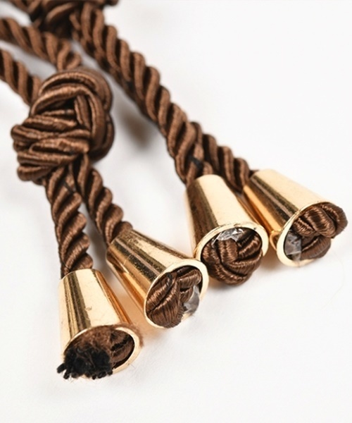 Casselini(キャセリーニ)の「FOX風フェイクファー巾着(ショルダーバッグ・レディース・ベージュ/ブラウン/その他/レオパード・FREE)」の11枚目の写真