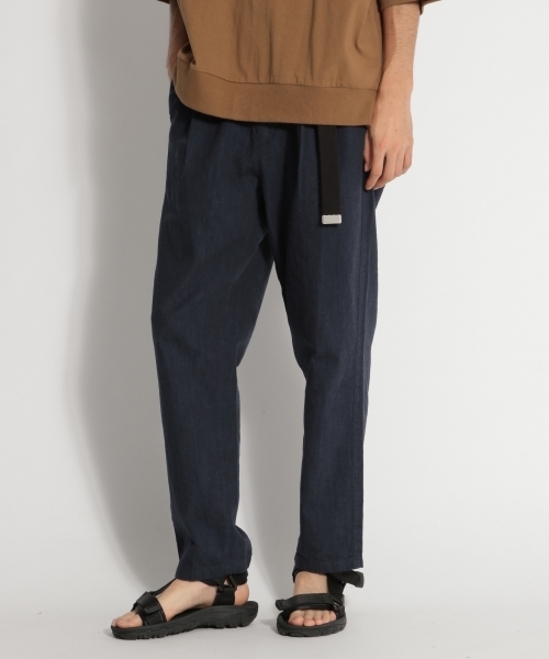 niko and...（ニコアンド）の「スラブシャンブレーパンツ（その他パンツ・メンズ・カーキ/オレンジ/ネイビー・LARGE/MEDIUM）」の3枚目の写真