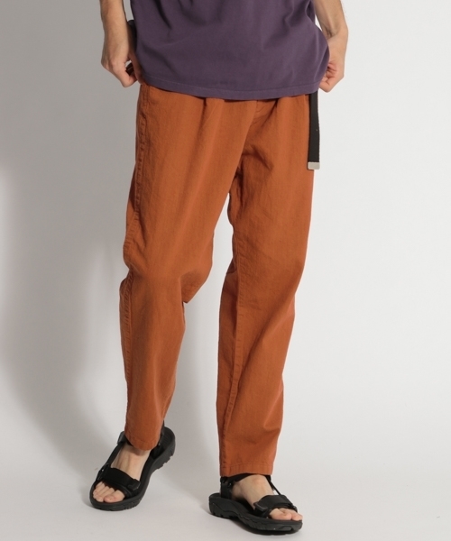 niko and...（ニコアンド）の「スラブシャンブレーパンツ（その他パンツ・メンズ・カーキ/オレンジ/ネイビー・LARGE/MEDIUM）」の5枚目の写真