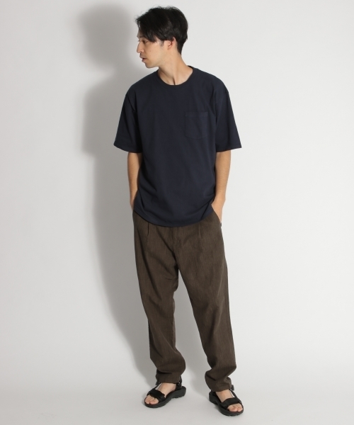 niko and...（ニコアンド）の「スラブシャンブレーパンツ（その他パンツ・メンズ・カーキ/オレンジ/ネイビー・LARGE/MEDIUM）」の8枚目の写真