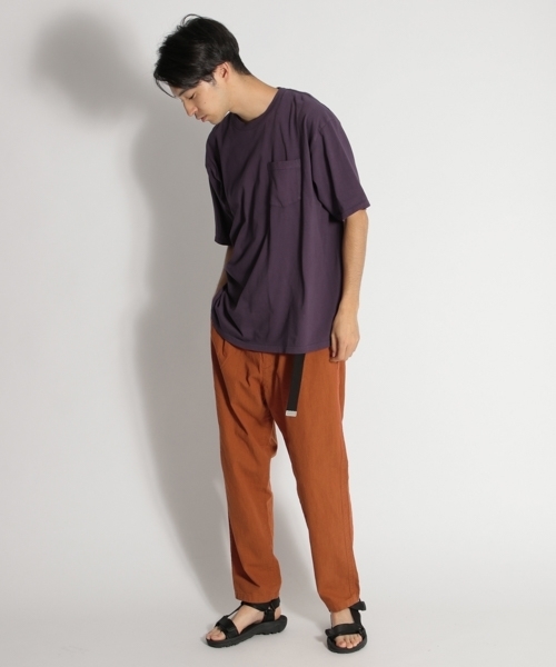 niko and...（ニコアンド）の「スラブシャンブレーパンツ（その他パンツ・メンズ・カーキ/オレンジ/ネイビー・LARGE/MEDIUM）」の10枚目の写真