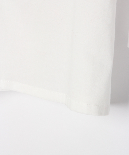 GLOBAL WORK（グローバルワーク）の「【キッズ】レースVフリルブラウス7分袖/801367（シャツ/ブラウス・キッズ・ホワイト/ベージュ・SMALL/MEDIUM/LARGE/X-LARGE/XX-LARGE）」の8枚目の写真