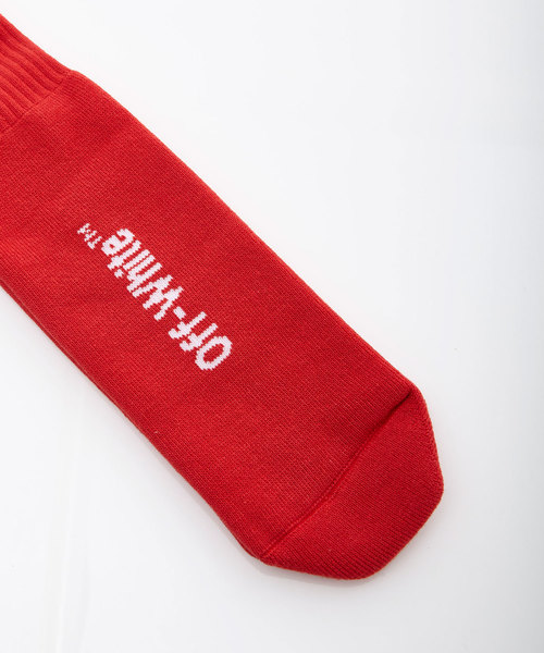 Off-White 国内発送 Quote ソックス Off-White Quote 靴下 | ブラック | FARFETCH JP