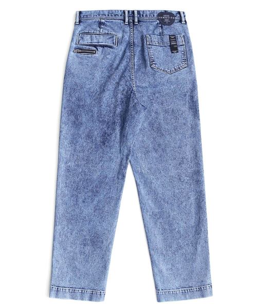 SHAREEF（シャリーフ）の「OVER WEST DENIM CH（デニムパンツ・メンズ・インディゴブルー/ケミカルウォッシュ/ブラック系その他・1/2/3）」の10枚目の写真