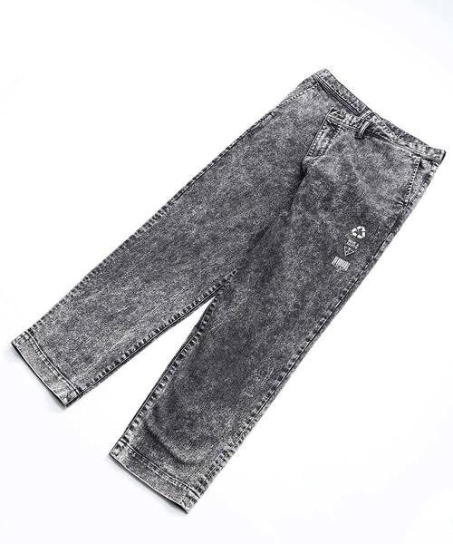 SHAREEF（シャリーフ）の「OVER WEST DENIM CH（デニムパンツ・メンズ・インディゴブルー/ケミカルウォッシュ/ブラック系その他・1/2/3）」の4枚目の写真