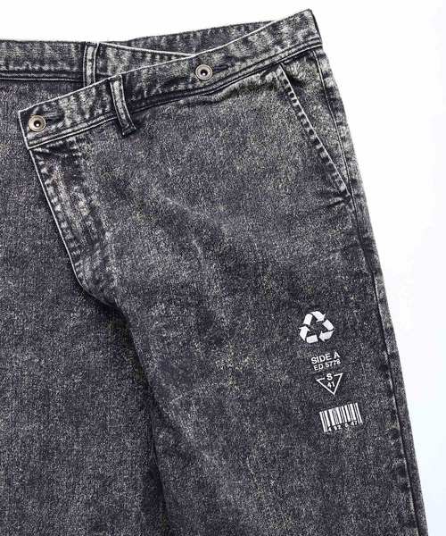 SHAREEF（シャリーフ）の「OVER WEST DENIM CH（デニムパンツ・メンズ・インディゴブルー/ケミカルウォッシュ/ブラック系その他・1/2/3）」の19枚目の写真