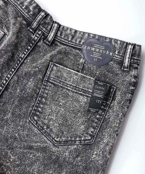 SHAREEF（シャリーフ）の「OVER WEST DENIM CH（デニムパンツ・メンズ・インディゴブルー/ケミカルウォッシュ/ブラック系その他・1/2/3）」の13枚目の写真