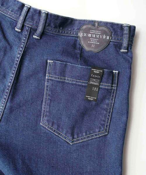 SHAREEF（シャリーフ）の「OVER WEST DENIM CH（デニムパンツ・メンズ・インディゴブルー/ケミカルウォッシュ/ブラック系その他・1/2/3）」の20枚目の写真