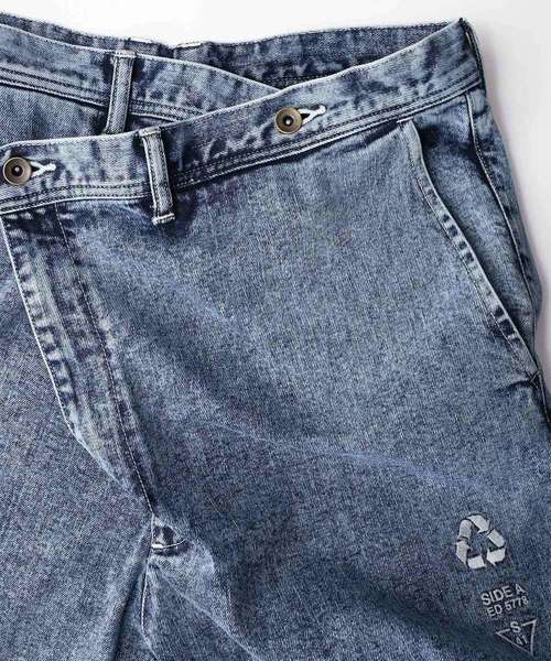 SHAREEF（シャリーフ）の「OVER WEST DENIM CH（デニムパンツ・メンズ・インディゴブルー/ケミカルウォッシュ/ブラック系その他・1/2/3）」の16枚目の写真