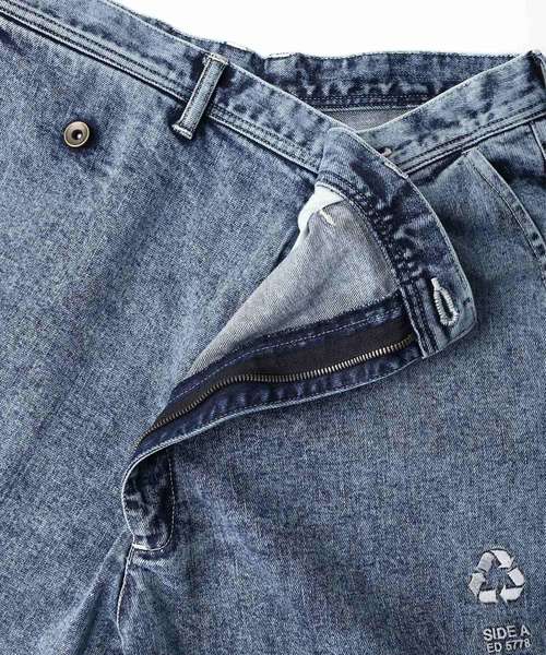 SHAREEF（シャリーフ）の「OVER WEST DENIM CH（デニムパンツ・メンズ・インディゴブルー/ケミカルウォッシュ/ブラック系その他・1/2/3）」の18枚目の写真