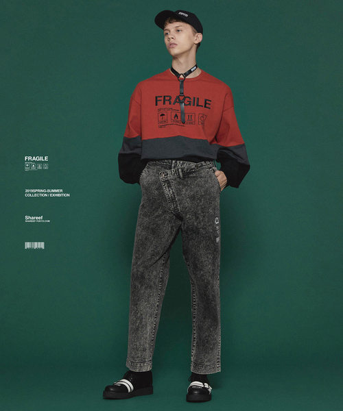 SHAREEF（シャリーフ）の「OVER WEST DENIM CH（デニムパンツ・メンズ・インディゴブルー/ケミカルウォッシュ/ブラック系その他・1/2/3）」の21枚目の写真