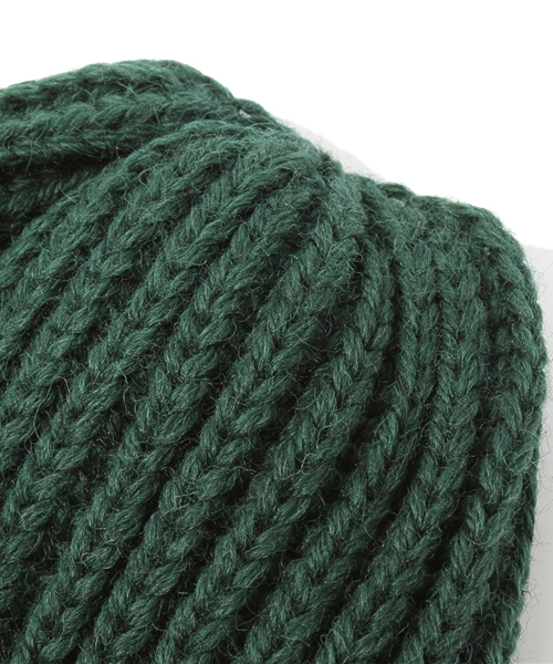 SHIPS JET BLUE（シップスジェットブルー）の「HIGHLAND2000: ボブキャップ2（ニットキャップ/ビーニー・メンズ・チャコールグレー/ピンク/イエロー/オリーブ/ブルー/ネイビー・ONE SIZE）」の8枚目の写真