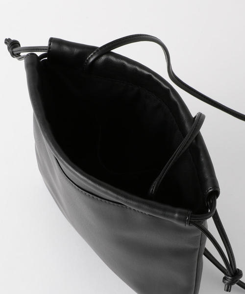 green label relaxing（グリーンレーベルリラクシング）の「FFC ナカワタ キンチャク 2WAYバッグ（ショルダーバッグ・レディース・ホワイト/ブラック/ピンク/シルバー/ゴールド/ライラック・FREE）」の15枚目の写真