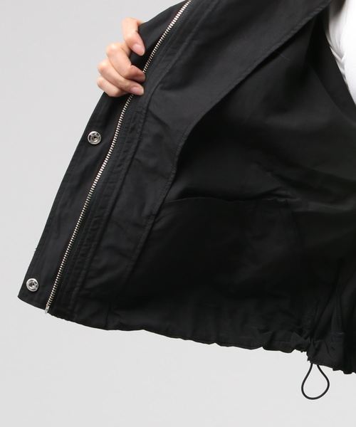 WEGO（ウィゴー）の「WEGO/マウンテンパーカー（マウンテンパーカー・レディース・ブラック/ベージュ/オフホワイト/ブルー/ベージュ系その他/イエロー・FREE）」の15枚目の写真