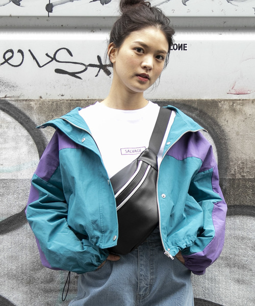 WEGO（ウィゴー）の「WEGO/マウンテンパーカー（マウンテンパーカー・レディース・ブラック/ベージュ/オフホワイト/ブルー/ベージュ系その他/イエロー・FREE）」の6枚目の写真