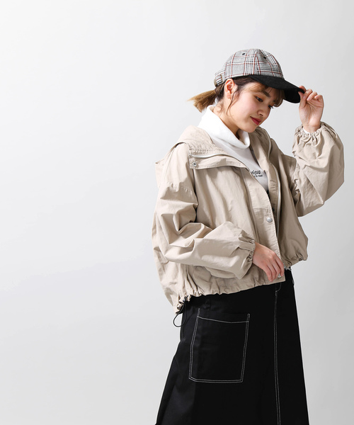 WEGO（ウィゴー）の「WEGO/マウンテンパーカー（マウンテンパーカー・レディース・ブラック/ベージュ/オフホワイト/ブルー/ベージュ系その他/イエロー・FREE）」の12枚目の写真