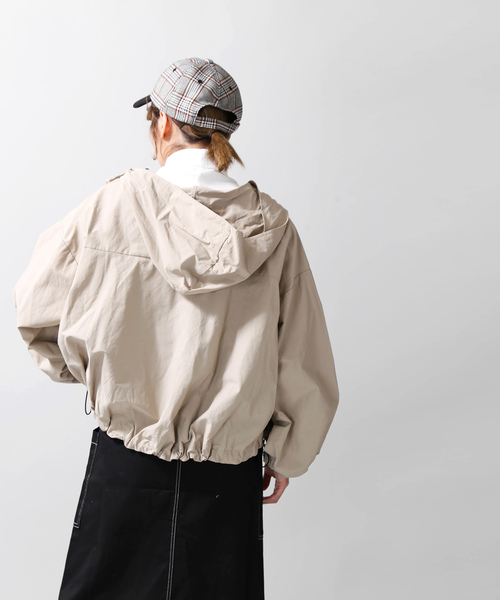 WEGO（ウィゴー）の「WEGO/マウンテンパーカー（マウンテンパーカー・レディース・ブラック/ベージュ/オフホワイト/ブルー/ベージュ系その他/イエロー・FREE）」の18枚目の写真