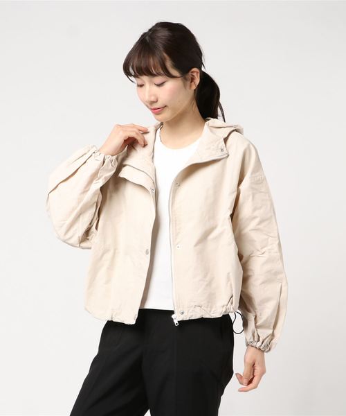 WEGO（ウィゴー）の「WEGO/マウンテンパーカー（マウンテンパーカー・レディース・ブラック/ベージュ/オフホワイト/ブルー/ベージュ系その他/イエロー・FREE）」の10枚目の写真