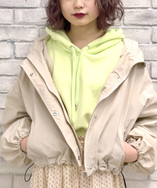 WEGO（ウィゴー）の「WEGO/マウンテンパーカー（マウンテンパーカー・レディース・ブラック/ベージュ/オフホワイト/ブルー/ベージュ系その他/イエロー・FREE）」の20枚目の写真