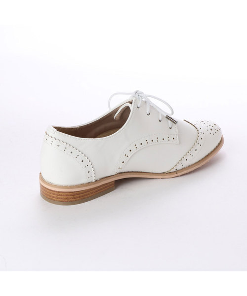 VIVIAN(ヴィヴィアン)の「メダリオンレースアップシューズ(その他シューズ・レディース・ベージュ系その他2/ホワイト系その他2/ブラック系その他/シルバー・M/L/S/LL)」の6枚目の写真