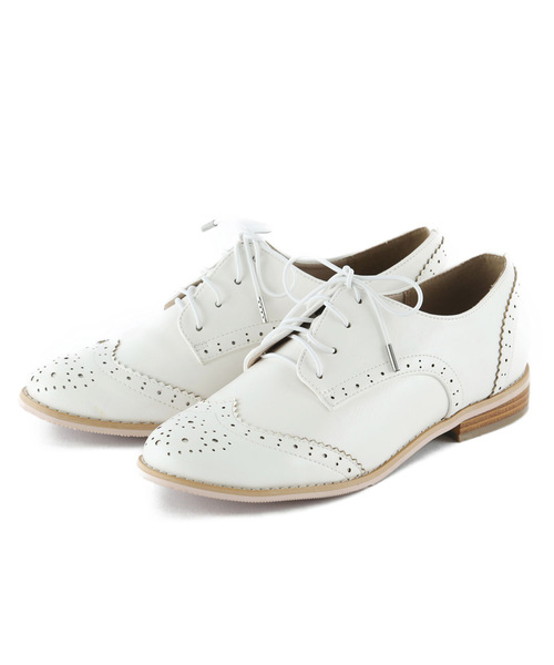 VIVIAN(ヴィヴィアン)の「メダリオンレースアップシューズ(その他シューズ・レディース・ベージュ系その他2/ホワイト系その他2/ブラック系その他/シルバー・M/L/S/LL)」の9枚目の写真