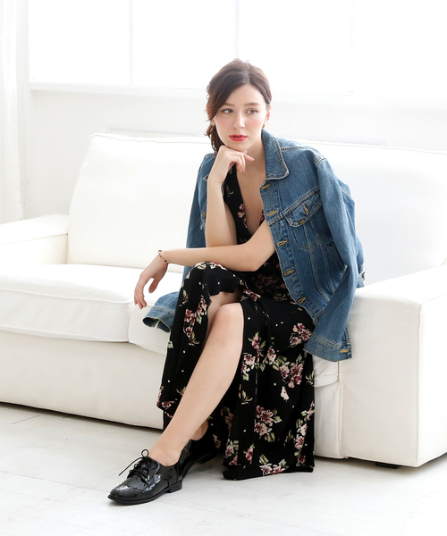 VIVIAN(ヴィヴィアン)の「メダリオンレースアップシューズ(その他シューズ・レディース・ベージュ系その他2/ホワイト系その他2/ブラック系その他/シルバー・M/L/S/LL)」の13枚目の写真