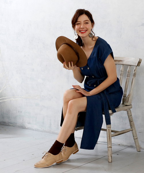 VIVIAN(ヴィヴィアン)の「メダリオンレースアップシューズ(その他シューズ・レディース・ベージュ系その他2/ホワイト系その他2/ブラック系その他/シルバー・M/L/S/LL)」の12枚目の写真