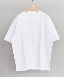 BEAUTY&YOUTH UNITED ARROWS | BY クリスピーコットン 樽型 ヘンリーネック Tシャツ(Tシャツ/カットソー)