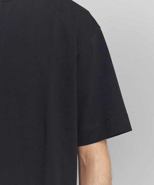 BEAUTY&YOUTH UNITED ARROWS(ビューティーアンドユースユナイテッドアローズ)の「BY クリスピーコットン 樽型 ヘンリーネック Tシャツ(Tシャツ/カットソー・メンズ・ブラウン/ホワイト/ブラック・SMALL/X-LARGE/LARGE/MEDIUM)」の8枚目の写真