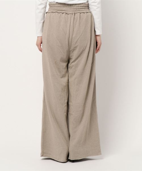 FREE'S MART(フリーズマート)の「ドライタッチカットソーワイドパンツ(その他パンツ・レディース・ブラック/ベージュ/ブラウン・FREE)」の4枚目の写真