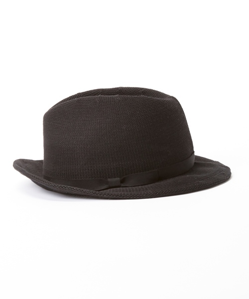 MONKEY TIME（モンキータイム）の「MT∴ サーモ リボンハット（ハット・メンズ・ブラック/ネイビー・ﾌﾘ-）」の4枚目の写真