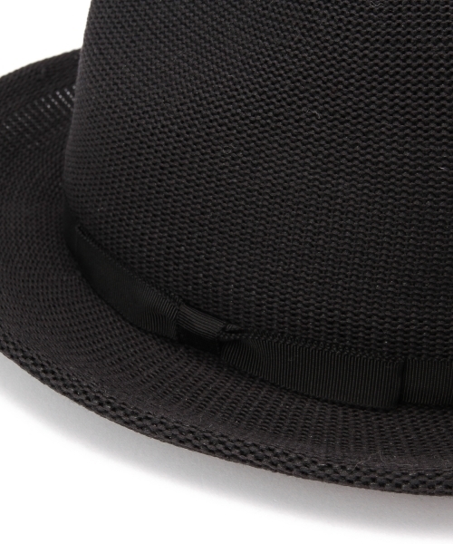 MONKEY TIME（モンキータイム）の「MT∴ サーモ リボンハット（ハット・メンズ・ブラック/ネイビー・ﾌﾘ-）」の10枚目の写真