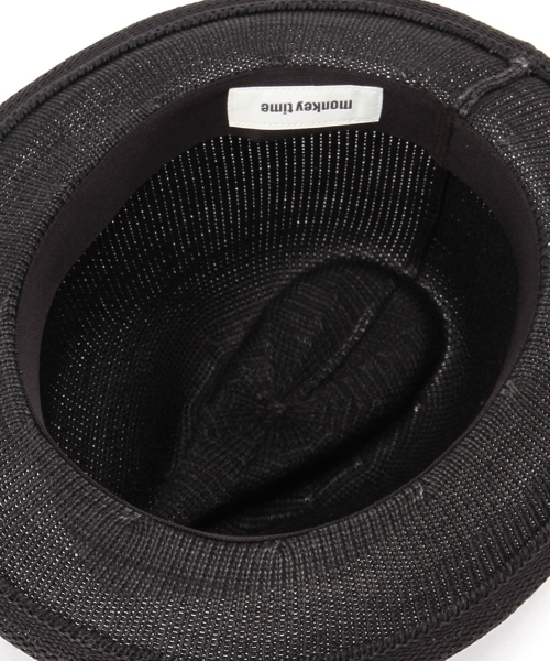 MONKEY TIME（モンキータイム）の「MT∴ サーモ リボンハット（ハット・メンズ・ブラック/ネイビー・ﾌﾘ-）」の11枚目の写真