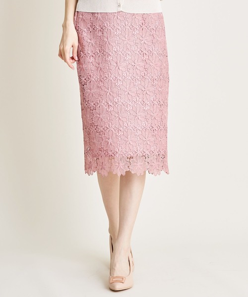 セール フラワーレースタイトスカート スカート Tocco Closet トッコ クローゼット のファッション通販 Zozotown