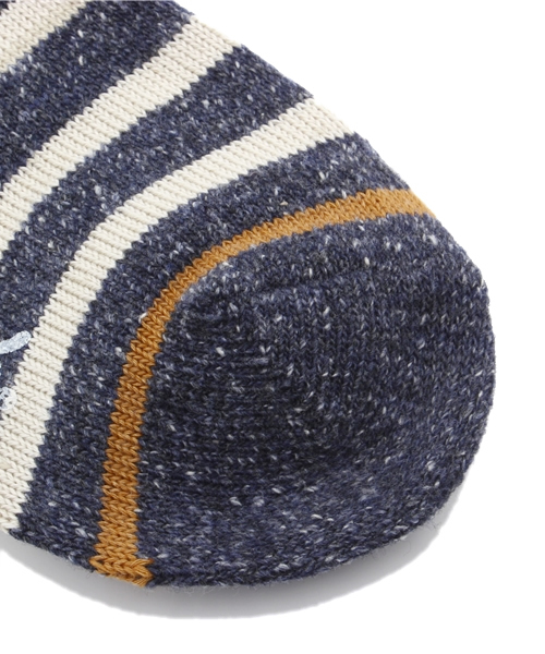 SHIPS for women(シップスフォーウィメン)の「rasox: ボーダー ソックス(ソックス/靴下・レディース・オフホワイト/レッド/ネイビー/アイボリー・SMALL)」の8枚目の写真